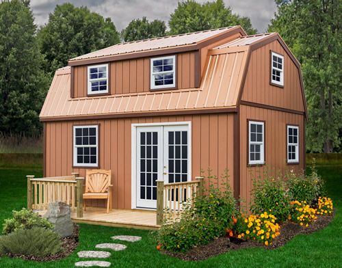 Best Barns Lakewood 12x18 Wood Storage Shed Kit (lakewood