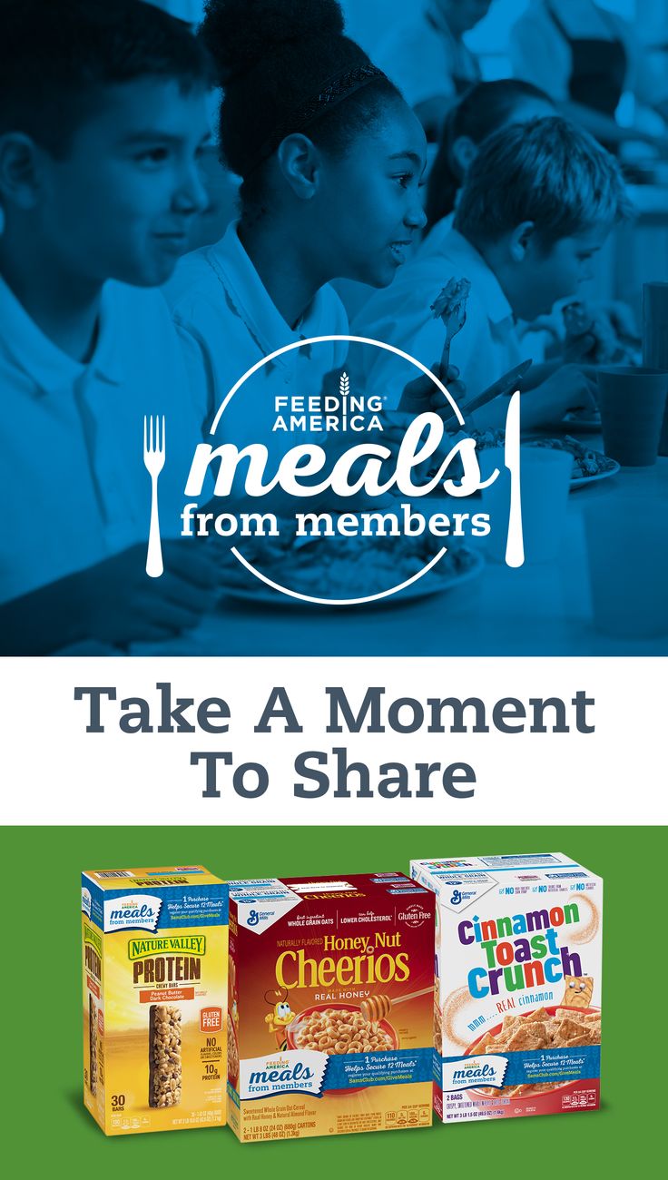 Now it’s easy to give back to your community. Help secure 12 meals for your local food bank, just by shopping at Sam’s Club. #mealsfrommembers