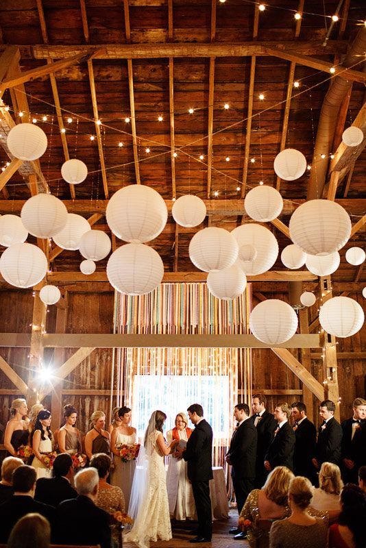 Best 25 Lantern Wedding Decorations Ideas On Pinterest 30 Indoor Barn Wedding Decor Ideas With Lights