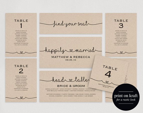 wedding seating plans templates