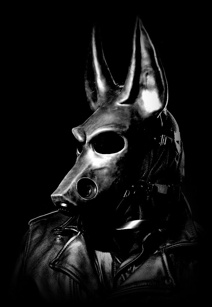 Black Bullet Resin Comic Infringement of the sky mask Air ghost to kill props