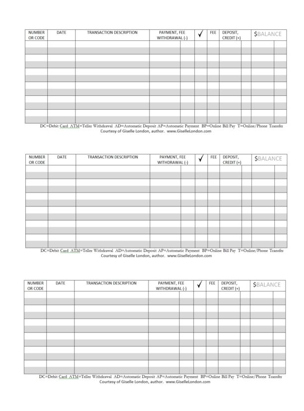 best online check register