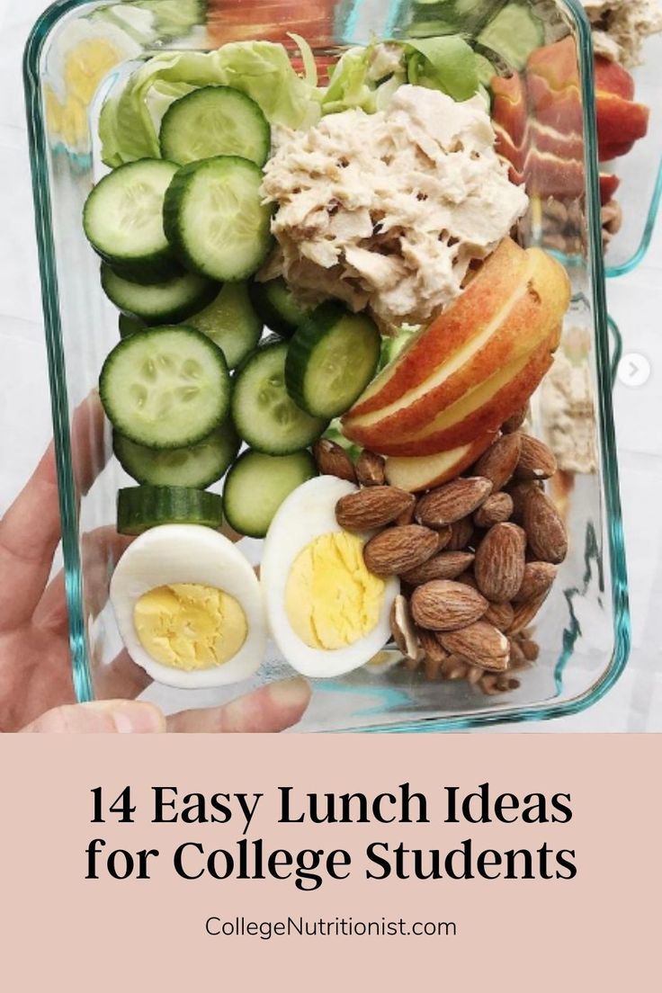 20 Easy Lunch Ideas For College Students Healthy College Meals 20 Easy Lunch Ideas For College Students Healthy College Meals