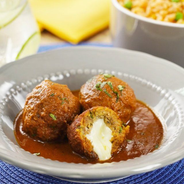 Recetas De Albóndigas Rellenas Y Picositas Albóndigas En Salsa De Chipotle Albondigas Receta Albóndigas En Chipotle