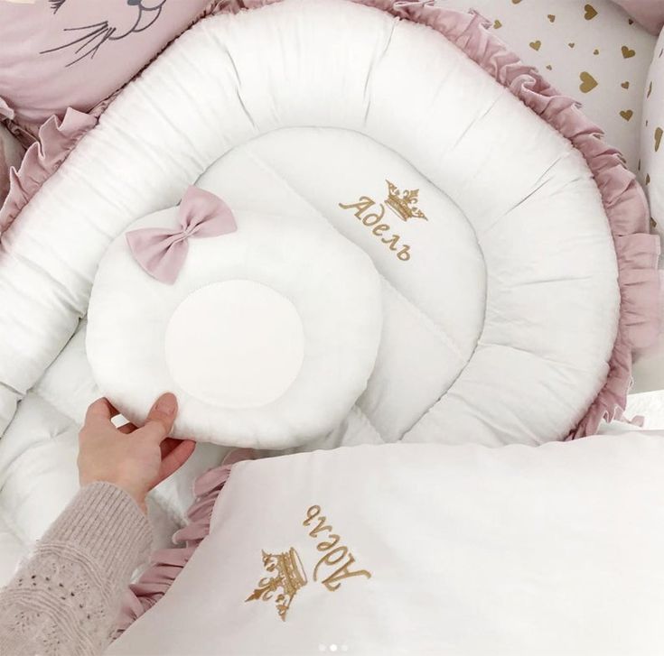 Stokke Sleepi Bedding Baby Girl Crib Set For Round Bumper And Canopy In 2021 Crib Bedding Girl Baby, Stokke Round Crib Bedding Set