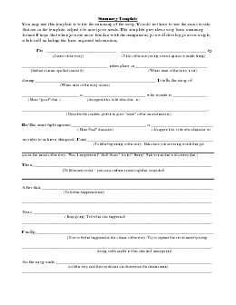 Doc summary essay