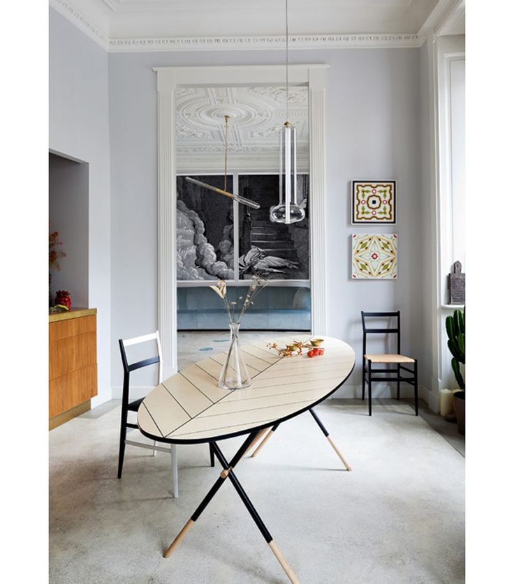 Ode aan de ovalen eettafel - INTERIOR JUNKIE | Ovale ...