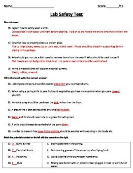 food safety exam questions and answers