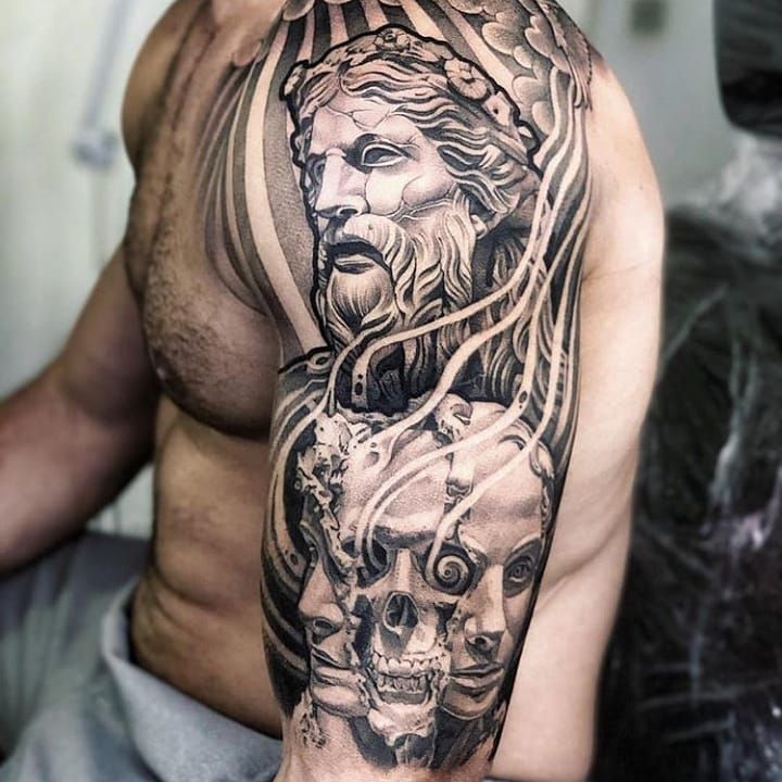 32 Awesome Chest Tattoos For Men In 2020 Chest Tattoo Men Chest Piece Tattoos Tattoos