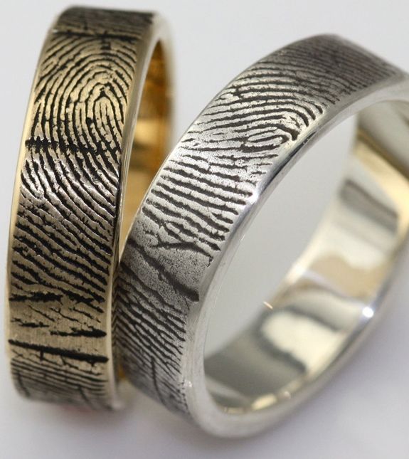 65 Best Weird Engagement Rings Images On Pinterest Commitment Fingerprint Engagement Rings And Wedding Bands Are As Unique You