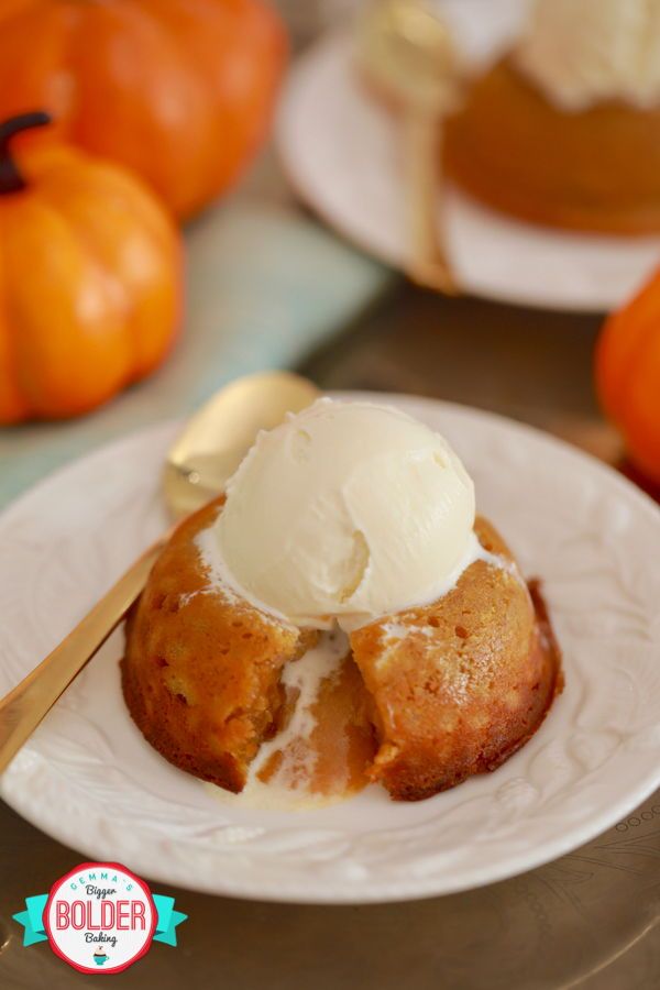 Pumpkin Chocolate Lava Cake Pumpkin Chocolate Lava Cake