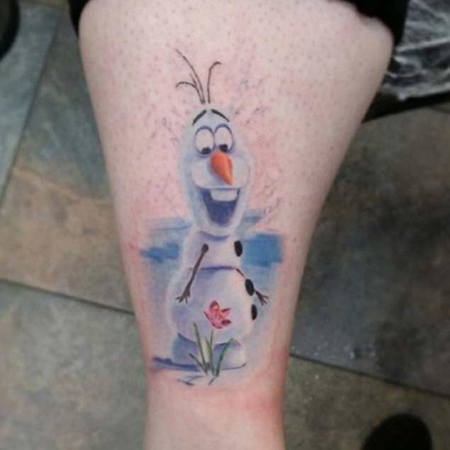 30 fantastic frozen inspired tattoo designs olaf frozen 30 fantastic frozen inspired tattoo designs olaf frozen