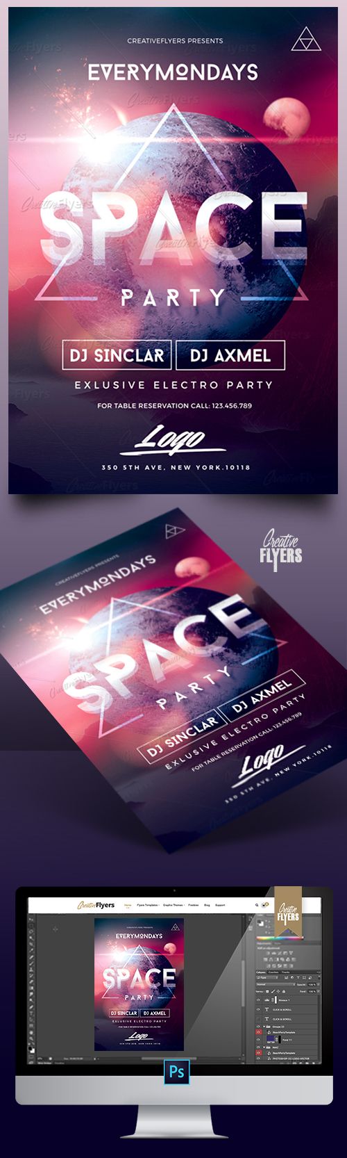 how to make a party flyer online