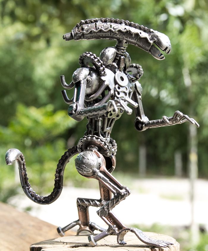 small metal figures