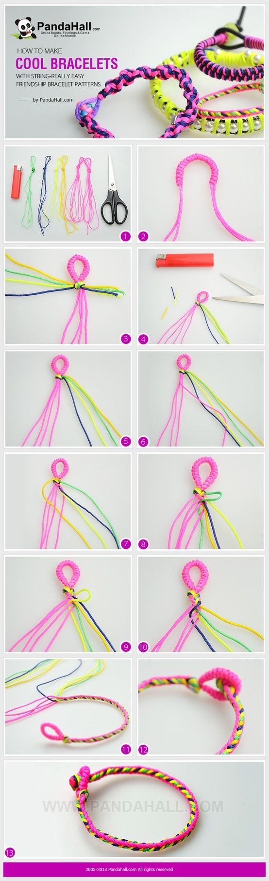 DIY Friendship Bracelets 2.0 | TEST BLOGGGGG