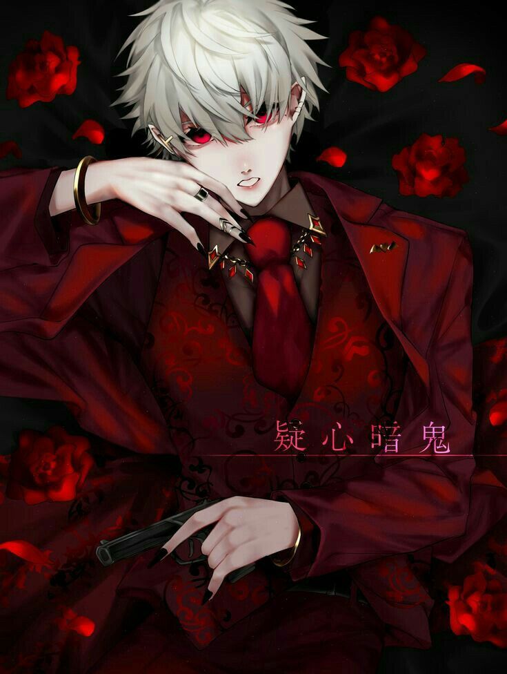 Vampire~~ Anime demon boy, Anime warrior, Dark anime