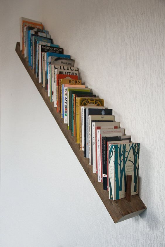 Cool Shelf Ideas Part - 33: Give Your Stairs A Step Up With These Genius Staircase Decorating And Design Ideas, From Floating Stairs And Under-stair Offices To Wallpapered Steps.