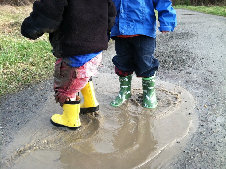puddle rubber boots