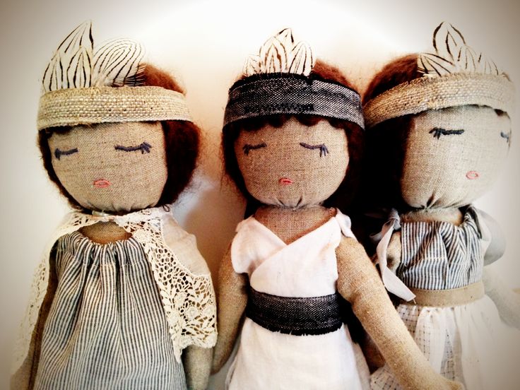 Handmade Rag Dolls by SpunCandy Poupée chiffon, Poupées à coudre, Modèles de pou