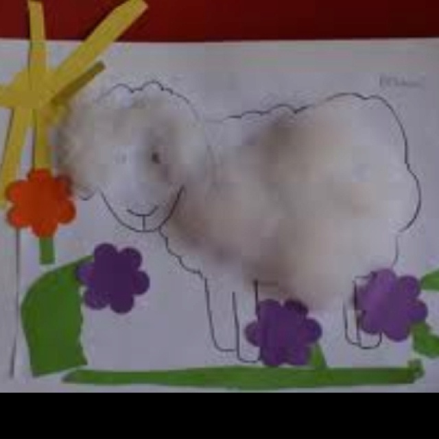 Easter Lamb Craft Easter Lamb Craft