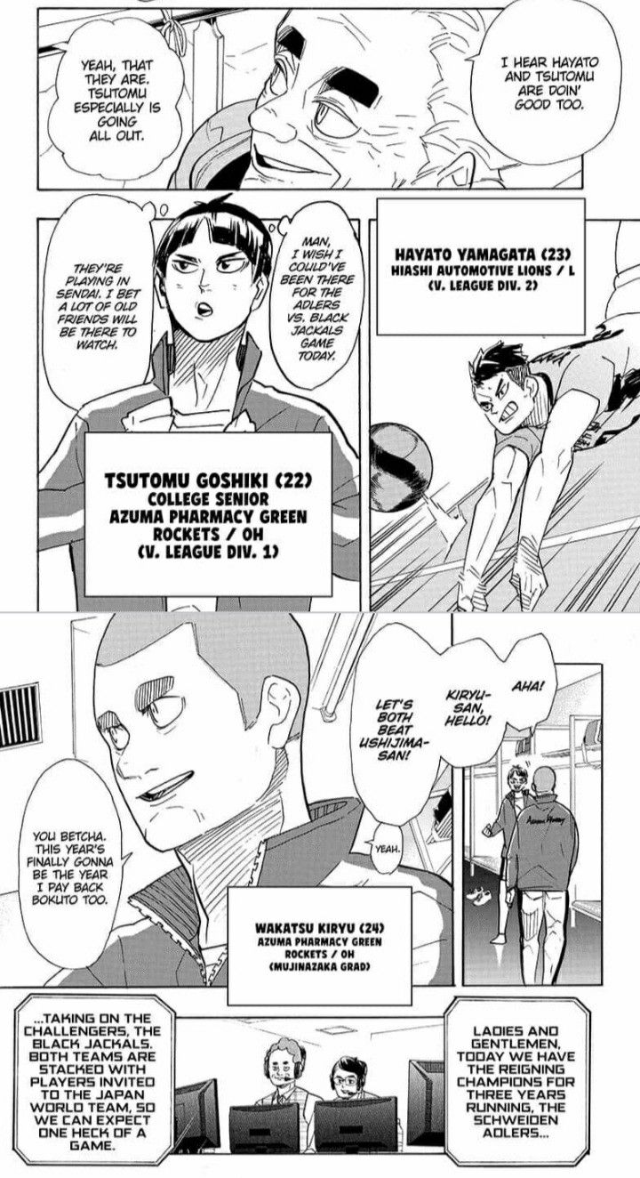 Haikyuu timeskip | Haikyuu, Manga, Haikyu!!