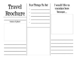 Travel Brochure Writer S Workshop Pinterest Social Studies