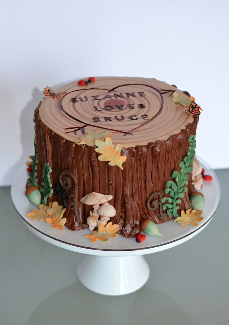 Oak Tree Cake Topper Oak Tree Cake Topper