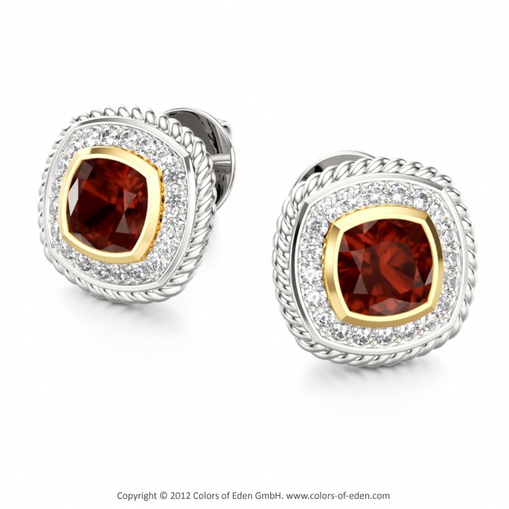 119 Best Mesmerizing Mozambique Garnet Images On Pinterest Garnet Diamond Earrings
