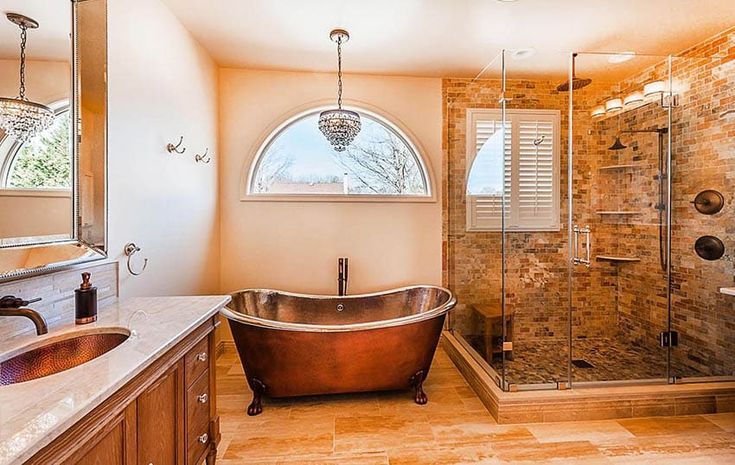 Copper Tub Buying Guide Copper tub Bathroom remodel designs