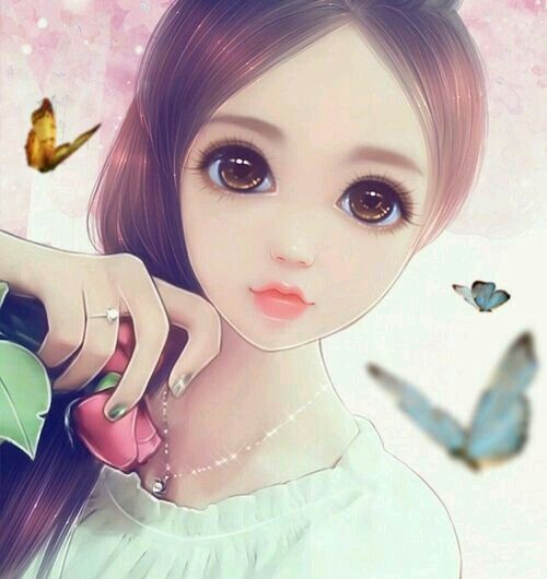 Anime cartoon girl images