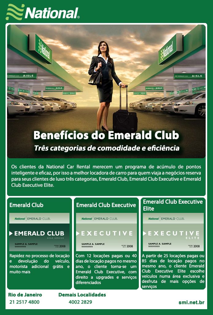 10 best national car rental images on pinterest car rental autos emerald club flyer