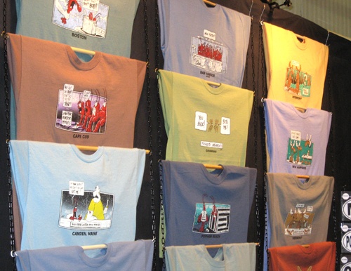 T Shirt Display With Chain And Wooden Rods T Shirt Display With Chain And Wooden Rods