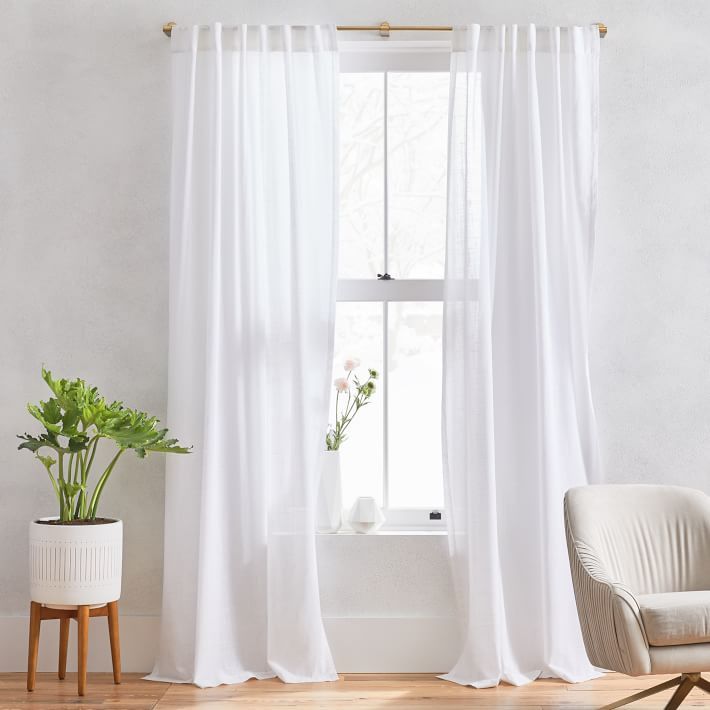 The 10 Very Best Window Curtains White Living Room Sheer The 10 Very Best Window Curtains, Best White Sheer Curtains