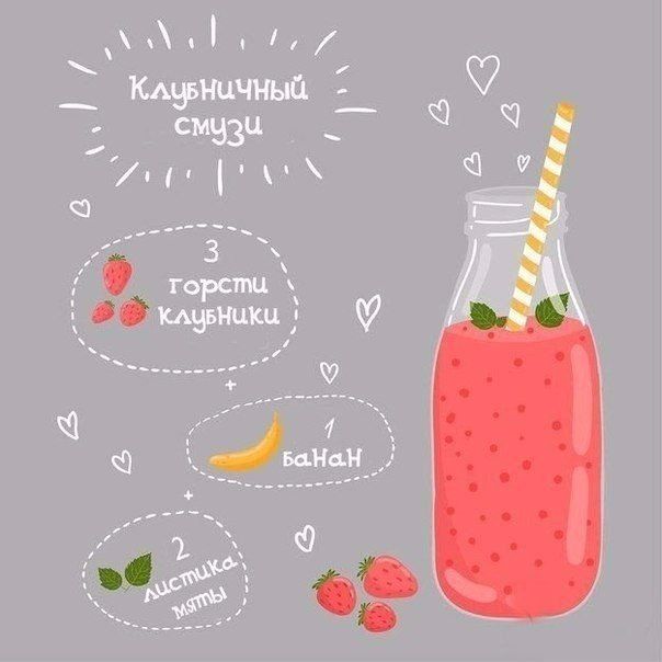 Картинки, картинки рецептов смузи