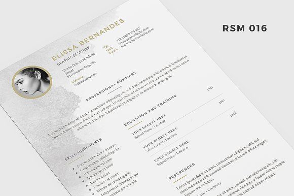 Resume Template - Professional printable resume cv cover letter - resume covers Resume Template - Professional printable resume cv cover letter - resume covers