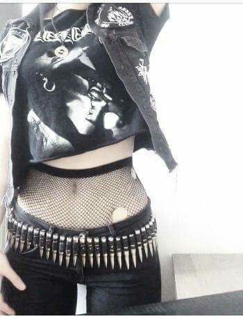 Well I am not a Goth but I always liked these dark styles more than bright colou...