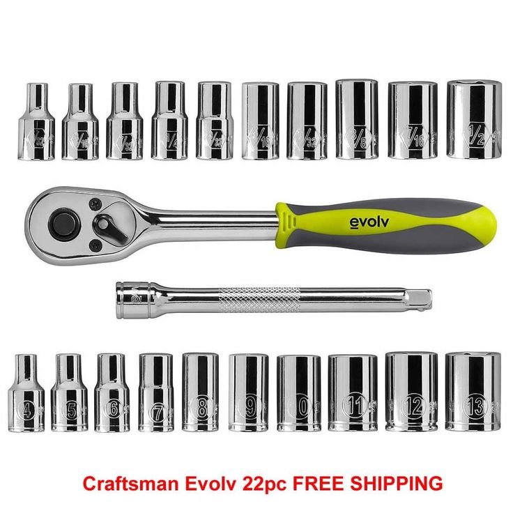 craftsman evolv 22 pc 14 inch drive tool set standard metric sae ratchet socket - Garden Furniture 4 Less craftsman evolv 22 pc 14 inch drive tool set standard metric sae ratchet socket - Garden Furniture 4 Less