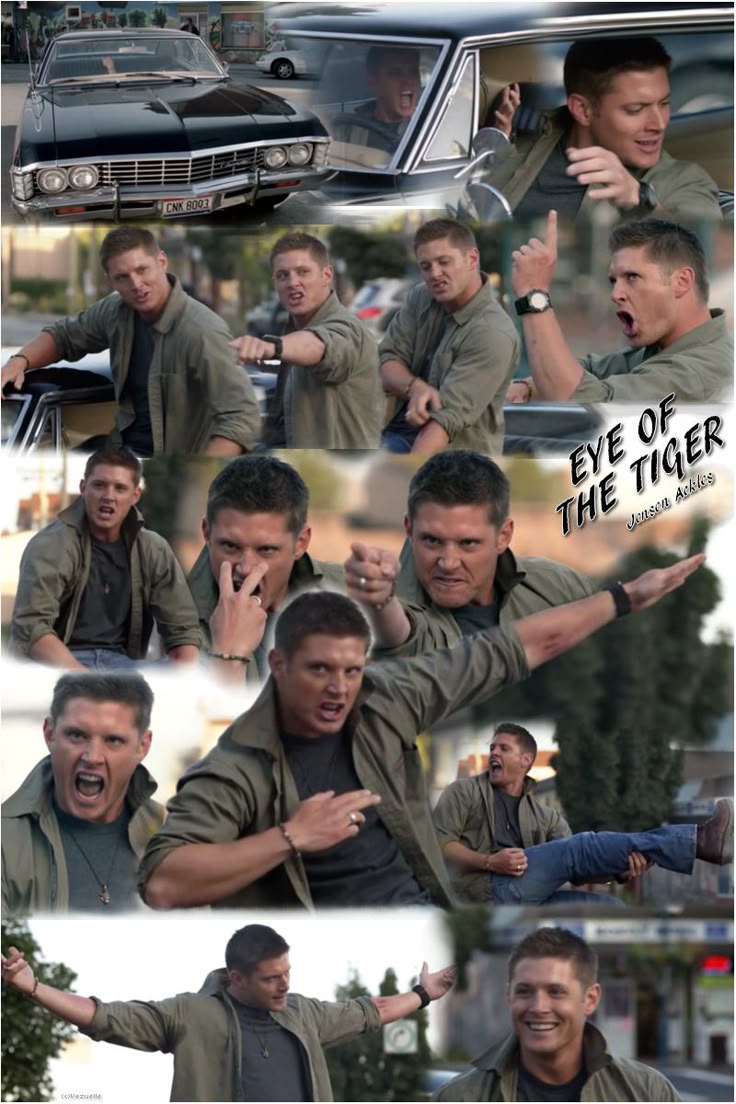 Jensen Ackles Singing Eye Of The Tiger “It’s the Eye of the Tiger !” Jensen Ackles singing Eye of The Tiger