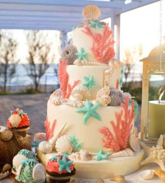 Decorazioni a tema mare per il matrimonio (Foto 18/40