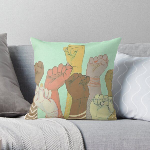 Squad Goals Queens Of African American Literature Throw Pillow By Thefilmartist Throw Pillows Pillows American Pillow