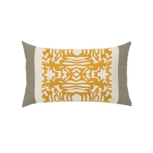 Metallic Block Indoor Outdoor Lumbar Pillow Decorative Pillows Pillows Pillow Collection