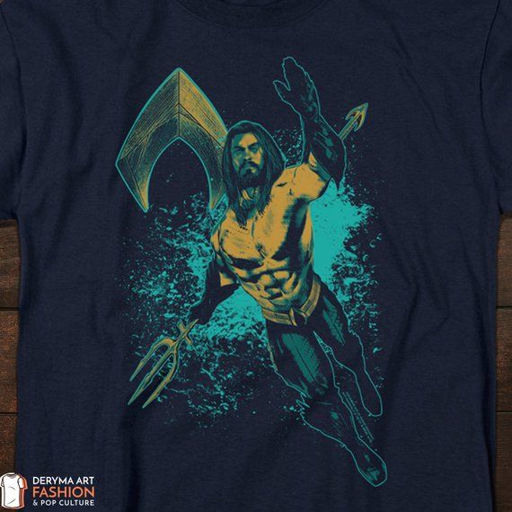 DC Comics Boys Aquaman Scales T-Shirt