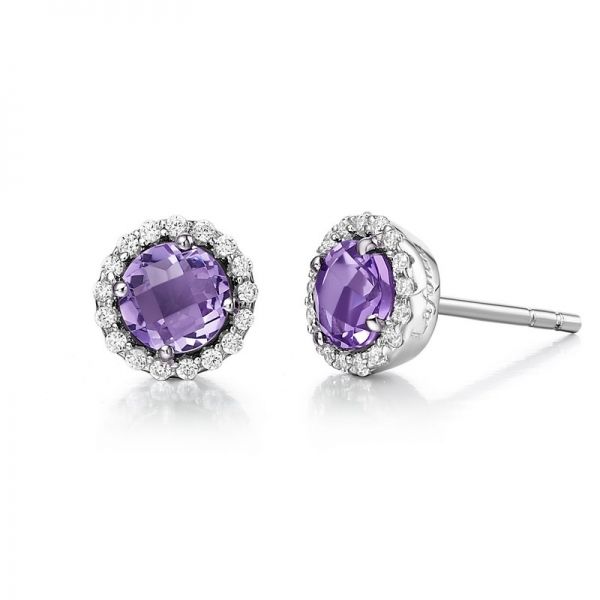 Lafonn February Birthstone Earrings Tjc Надо купить Lafonn February Birthstone Earrings Tjc