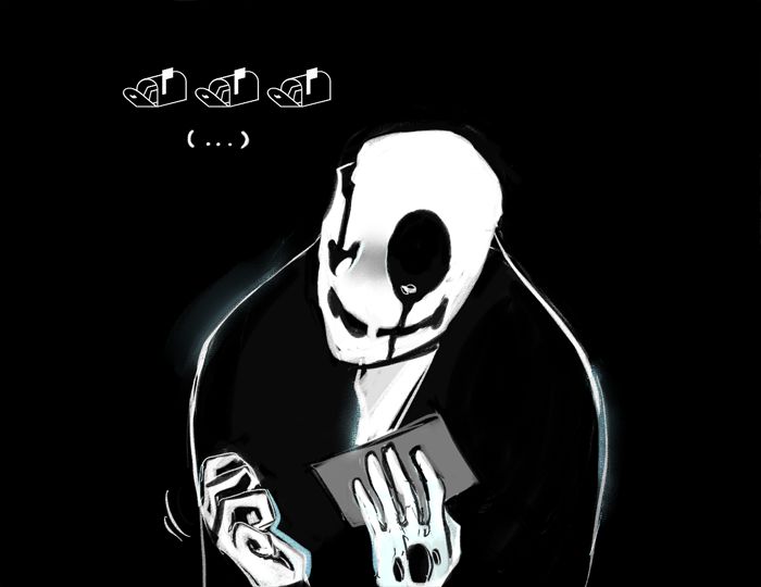 gaster sans ecto body gaster sans ecto body