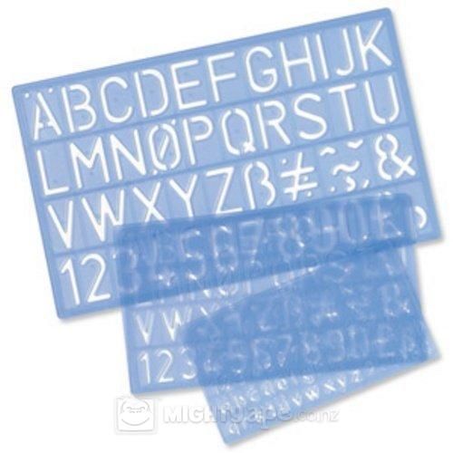Helix Lettering Stencils Piece Helix Lettering Stencils Piece