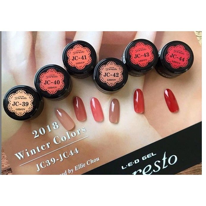 Presto Gel Swatches Gel Color Gel Nail Colors