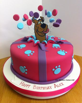 Scooby Doo Fondant Cake Scooby Doo Fondant Cake