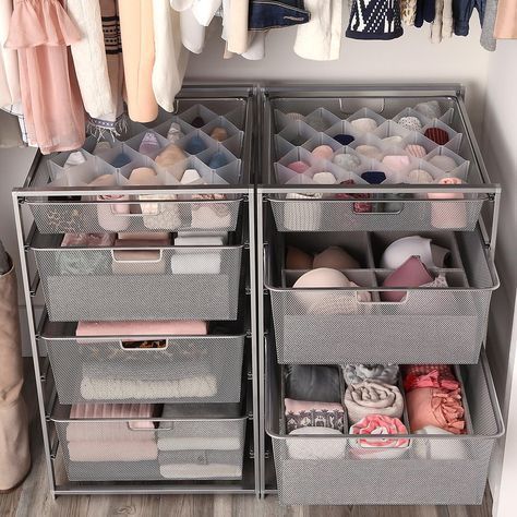Kleiner Kleiderschrank für Damen mit Schubladen