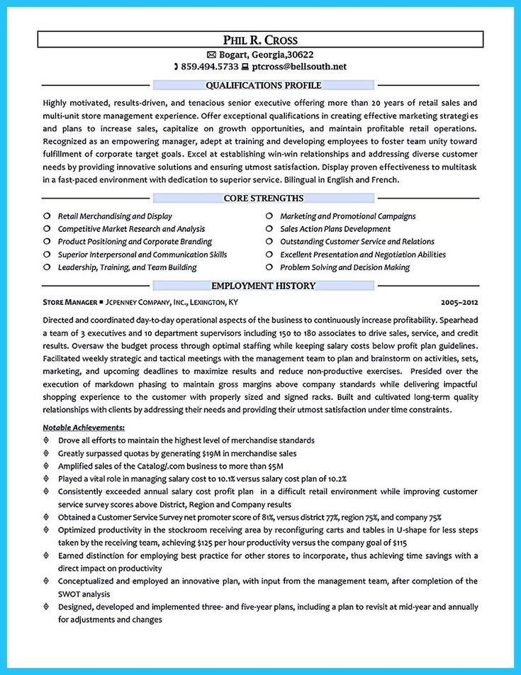 cool Crafting a Great Assistant Store Manager Resume, Check more at http://snefci.org/crafting-great-assistant-store-manager-resume