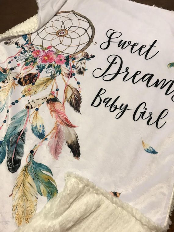 Modern baby blanket-soft and cuddly-baby girl blanket-baby shower gifts feather baby blanket